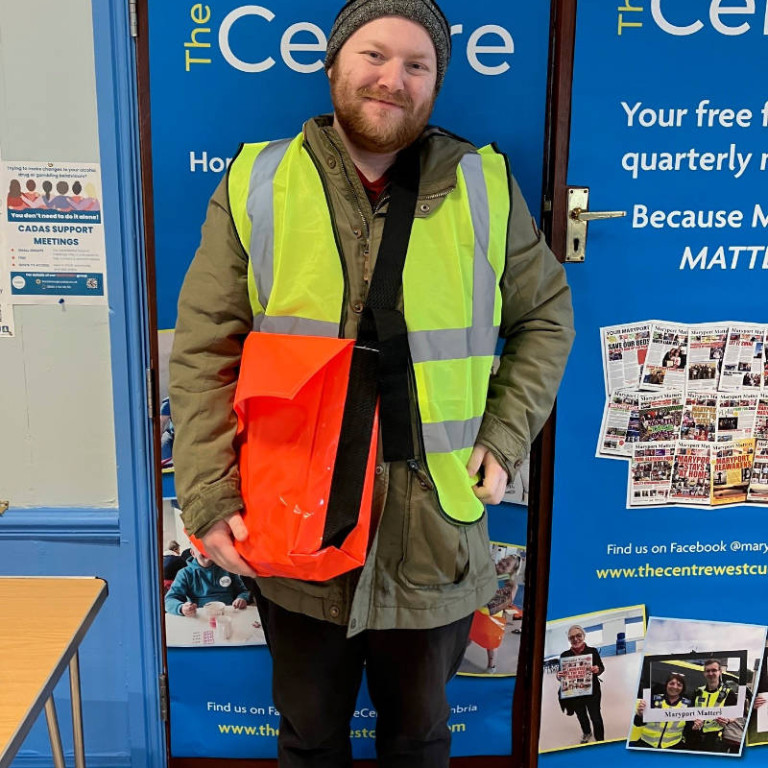 Jordan maryport matters distribution day The Centre West Cumbria