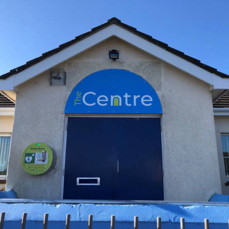 The Centre sign west cumbria