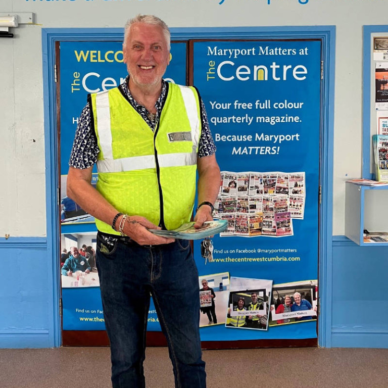DD 33 John maryport matters distribution day The Centre West Cumbria
