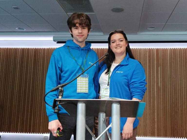 Reece and Rebecca at LOC in the lakes event