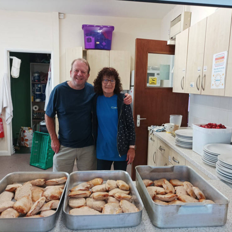 Sharon and Andy the centre west cumbria coffee and crack