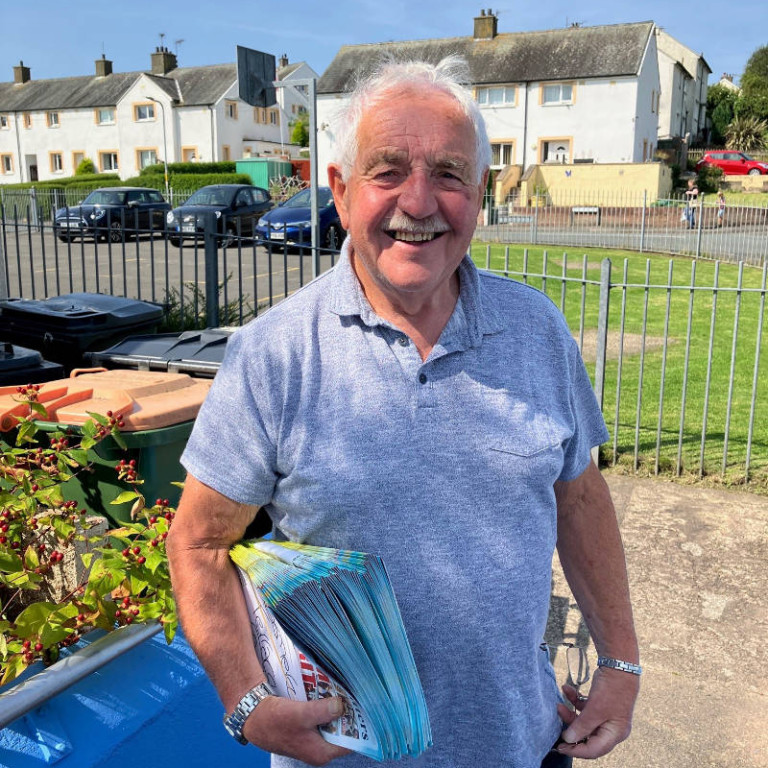 DD 33 Keith maryport matters distribution day The Centre West Cumbria